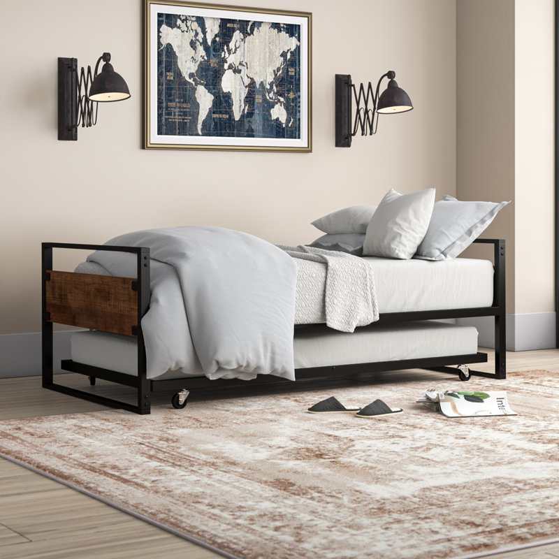 Trent Austin Barrett Metal Daybed with Trundle PullOut & Reviews